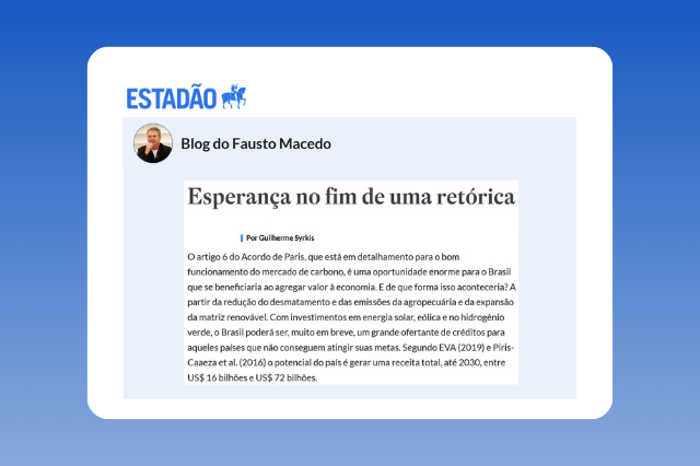 Esperança no fim de uma retórica_CBC_Estadão